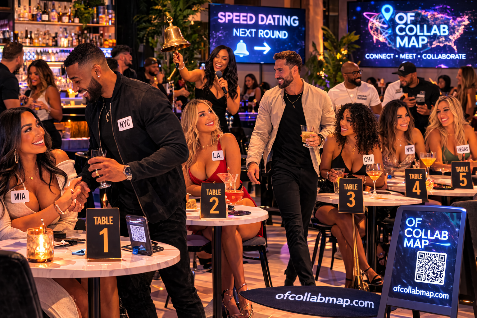 O F Collab Map event promo